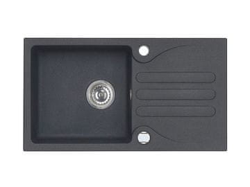 Alveus Granital pomivalno korito GALAPAGOS 30 z odcejalnikom, 770x430