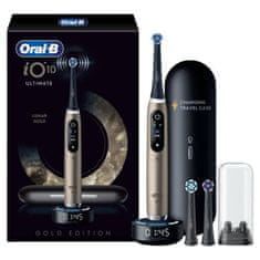 Oral-B Električna zobna ščetka iO10 Lunar Gold + polnilni potovalni etui