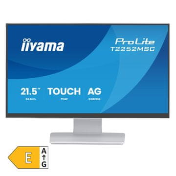 iiyama ProLite T2252MSC-W2AG 54,5cm (21,5") FHD IPS HDMI/DP zvočniki na dotik informacijski / interaktivni monitor