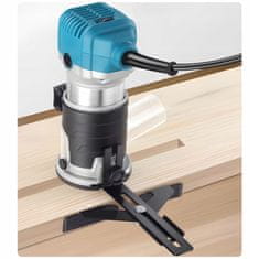 Dexxer Set 2000W namizni nadrezkar rezkalnik 6-8mm do 33.000 vrt/min