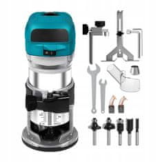 Dexxer Set 2000W namizni nadrezkar rezkalnik 6-8mm do 33.000 vrt/min