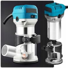 Dexxer Set 2000W namizni nadrezkar rezkalnik 6-8mm do 33.000 vrt/min