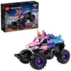 LEGO Technic 42220 Monster Jam™ Sparkle Smash™ z motorjem na poteg