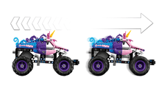LEGO Technic 42220 Monster Jam™ Sparkle Smash™ z motorjem na poteg