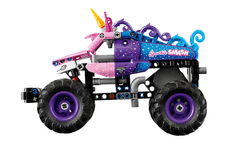 LEGO Technic 42220 Monster Jam™ Sparkle Smash™ z motorjem na poteg