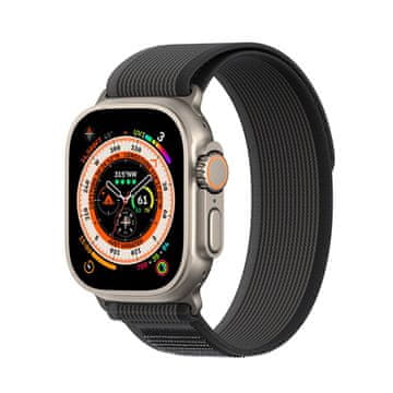 Dux Ducis DUX DUCIS pasek YJ nylonowy do Apple Watch 42 / 44 / 45 / 49 mm czarno szary