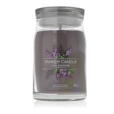 Yankee Candle Signature Lilac Blossom 567 g dišeča svečka