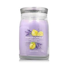 Yankee Candle Signature Lemon Lavender 567 g dišeča svečka