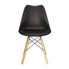 Aga 2x Jídelní židle MR2035 Černá