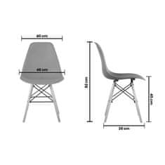 Aga 2x Jedilni stol Šiva