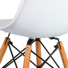 Aga 2x Jedilni stol Beli