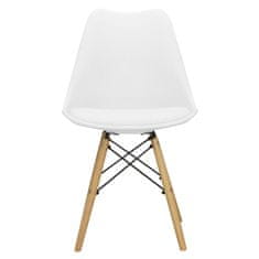 Aga 2x Jídelní židle MR2035 Bílá