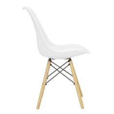 Aga 2x Jídelní židle MR2035 Bílá