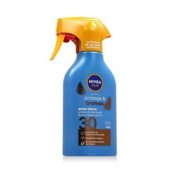 Nivea Sun Protect & Bronze Dual Effect SPF30 sprej za zaščito pred soncem 200 ml