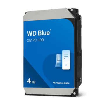 WD 4TB Blue 3,5" SATA 6Gb/s 5400rpm 128MB HDD disk