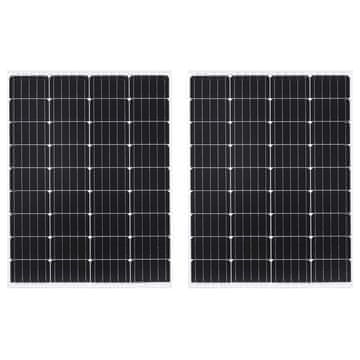 Vidaxl Solarni paneli Aluminij
