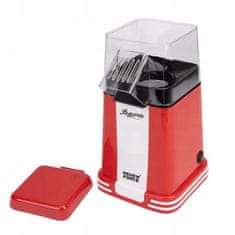 Dexxer Aparat za kokice na vroči zrak pokovko 1200W rdeč