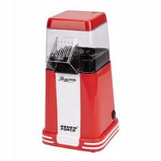 Dexxer Aparat za kokice na vroči zrak pokovko 1200W rdeč