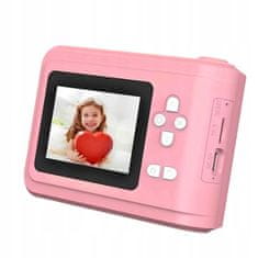 Dexxer Otroški LCD instant fotoaparat s tiskalnikom + 3 trakovi roza