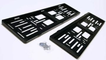 Tech+ Okvir registrskih tablic za avto – par