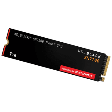 WD 1TB WD Black SN7100 M.2 2280 PCI-e 4.0 NVMe 1.4 SSD disk