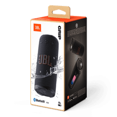 JBL GRIP prenosni zvočnik, Bluetooth, IP68, Auracast tehnologija, črni (JBLGRIPBLK)