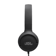 JBL Tune 520C žične slušalke, USB-C, Hi-Res Audio, mikrofon, črne (JBLT520CBLK)