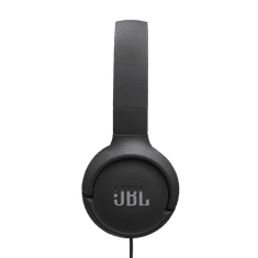 JBL Tune 520C žične slušalke, USB-C, Hi-Res Audio, mikrofon, črne (JBLT520CBLK)