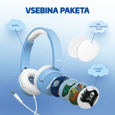 LAMAX SoundKid1 otroške žične slušalke, omejitev glasnosti 85 dB, modre (LXOHMSOKI01LA)