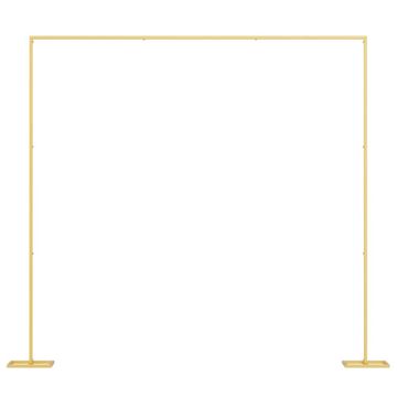 Vidaxl Poroka Arch Zlata 338 x 35 x 300 cm Jeklo