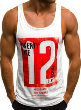 Nikcorp Moška majica brez rokavov za fitnes XL, športna bombažna majica za trening, hitro sušeča in zračna