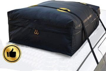 Nikcorp Strešna torba 425 L zložljiva, vodoodporna univerzalna torba za avto in SUV, 95x95x46 cm