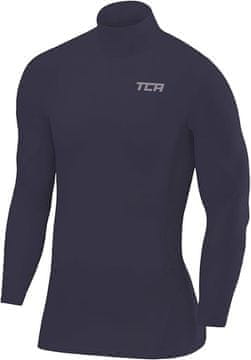 Nikcorp Termo majica z dolgimi rokavi za fante 10-12 let, kompresijska, športna, za tek in trening, temno siva L