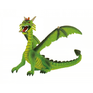 Bullyland Torta figurica zmaj zelena 11x9cm