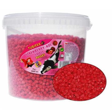KOI STRAWBERRY kroglice za pelete, 5 l