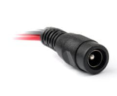 XtendLan Napajalni kabel/pigtail z enim priključkom (jack 2,1 mm female) za napajanje, žice 2x 0,3 mm2, dolžina 30 cm