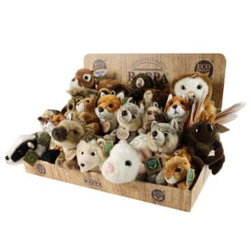 Rappa Prikaži ekskluzivne plišaste gozdne živali EKOLOŠKO PRIJAZNO