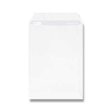 Clairefontaine Bela kuverta - C5, samolepilna, brez okenca, nalepljena na sliki