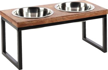 Flamingo Tommy Duo Dinner Stand z dvema skledama iz nerjavečega jekla 2700ml