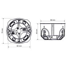 Ostatní Škatle KPL 64-45/LD za votle stene