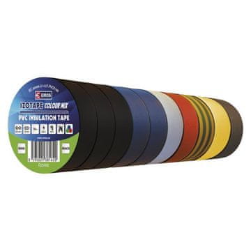 Emos Električni trak, 19 mm x 20 m, 10 kosov, mešanica