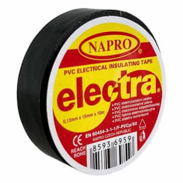 Ostatní PVC električni trak IZOVIAL, 10 m x 15 mm, črn