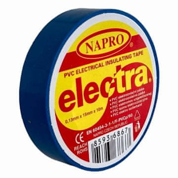 Ostatní PVC električni trak IZOVIAL, 10 m x 15 mm, moder