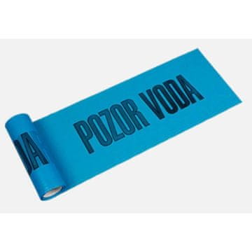 Ostatní Opozorilna folija za vodo, 300 mm / 70 µm, 100 m, modra