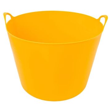 Enpro Plastična posoda z dvema ročajema, 27 l, rumena