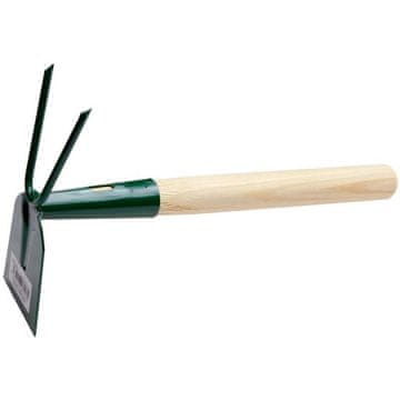 Ostatní Ravna metla z 2 zobmi, z ročajem 25 cm, FED