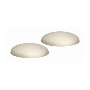 Walteco Vratni omejevalnik, Ø 60 mm, bel, 2 kosa