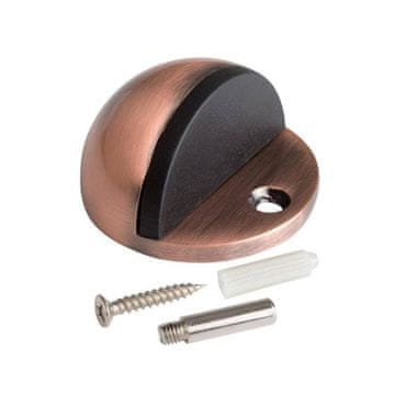 Walteco Zaustavljalnik vrat, Ø 45 x 25 mm, antični baker