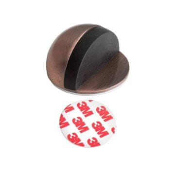 Walteco Vratni omejevalnik, Ø 44 x 25 mm, samolepilni, antični baker