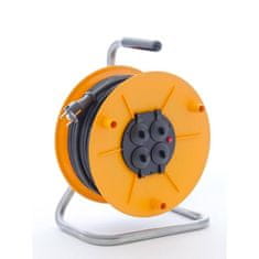 Hobby Podaljševalni kabel PKB275Z, 50m / 230V, tuljava, 4 vtičnice